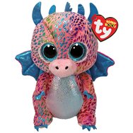Ty Beanie Babies Flint Plushie 1 бр - Плюшена детска играчка Разноцветен дракон Ty Beanie Babies Flint Plushie 1 бр - Плюшена детска играчка Разноцветен дракон