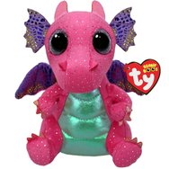Ty Beanie Babies Spitfire Plushie 1 бр - Плюшена детска играчка Розов дракон Ty Beanie Babies Spitfire Plushie 1 бр - Плюшена детска играчка Розов дракон