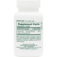 Natures Plus Vitamin D3 400IU 90tabs