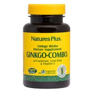 Natures Plus Ginkgo Combo Формула за подобряване на духовната и умствената функция 60veg.caps