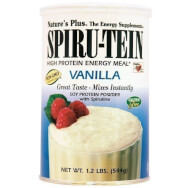 Natures Plus Spiru-Tein Shake 1,2lb Vanilia Хранителна добавка, пълноценна протеинова формула във вкус на ванилия 544gr