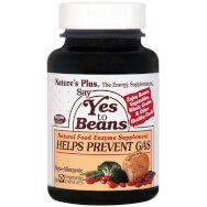 Natures Plus Say Yes To Beans Хранителна добавка Естествена помощ за добро храносмилане на несмилаеми храни 60 капс