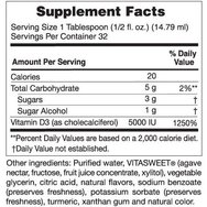 Natures Plus Liquid Sunshine 5000 IU Vitamin D3 Хранителна добавка за здравето на костите и зъбите 473ml Natures Plus Liquid Sunshine 5000 IU Vitamin D3 Хранителна добавка за здравето на костите и зъбите 473ml