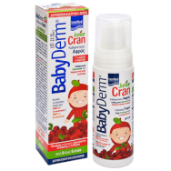 Intermed Babyderm Junior Cran Почистваща пяна за защита на майчината зона с червена боровинка от 0-6 години 150ml Intermed Babyderm Junior Cran Почистваща пяна за защита на майчината зона с червена боровинка от 0-6 години 150ml