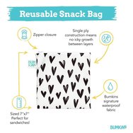 Bumkins Large Snack Bag 18cm x 18cm Чантичка, калъф за храна / закуски 1 брой - Cacti Bumkins Large Snack Bag 18cm x 18cm Чантичка, калъф за храна / закуски 1 брой - Cacti