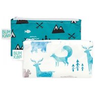 Bumkins Small Snack Bag 9cm x 18cm Чантичка, калъф за храна / закуски 2 броя - Boys Bumkins Small Snack Bag 9cm x 18cm Чантичка, калъф за храна / закуски 2 броя - Boys