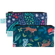 Bumkins Small Snack Bag 9cm x 18cm Чантичка, калъф за храна / закуски 2 броя - All Together Now Bumkins Small Snack Bag 9cm x 18cm Чантичка, калъф за храна / закуски 2 броя - All Together Now