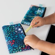 Bumkins Small Snack Bag 9cm x 18cm Чантичка, калъф за храна / закуски 2 броя - All Together Now Bumkins Small Snack Bag 9cm x 18cm Чантичка, калъф за храна / закуски 2 броя - All Together Now