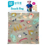 Bumkins Large Snack Bag 18cm x 18cm Чантичка, калъф за храна / закуски 1 брой - Camping Bumkins Large Snack Bag 18cm x 18cm Чантичка, калъф за храна / закуски 1 брой - Camping