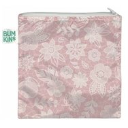 Bumkins Large Snack Bag 18cm x 18cm Чантичка, калъф за храна / закуски 1 брой - Lace Bumkins Large Snack Bag 18cm x 18cm Чантичка, калъф за храна / закуски 1 брой - Lace