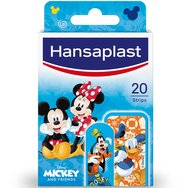 Hansaplast Disney Mickey & Friends Strips Детски лепенки за рани 20 бр