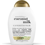 OGX Coconut Milk Conditioner Nourishing Омекотяващ подхранващ крем за здрава, здрава коса 385ml OGX Coconut Milk Conditioner Nourishing Омекотяващ подхранващ крем за здрава, здрава коса 385ml