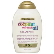 OGX Coconut Miracle Oil Shampoo Рехабилитационен шампоан за нарушена коса 385ml OGX Coconut Miracle Oil Shampoo Рехабилитационен шампоан за нарушена коса 385ml