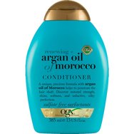 OGX Argan Oil of Morocco Conditioner Renewing Възстановяващ омекотяващ крем с арганово масло за нежна копринена коса 385ml OGX Argan Oil of Morocco Conditioner Renewing Възстановяващ омекотяващ крем с арганово масло за нежна копринена коса 385ml