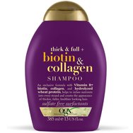 OGX Biotin & Collagen Shampoo Thick & Full Подхранващ шампоан за плътност и обем в тънка постна коса 385ml OGX Biotin & Collagen Shampoo Thick & Full Подхранващ шампоан за плътност и обем в тънка постна коса 385ml