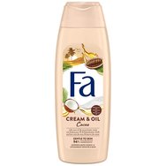 Fa Foam Bath Cream & Oil Cacao Кремообразен душ гел с кокосово масло и какаово масло за усещане за мекота върху суха кожа 750ml