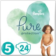 Δώρο Pampers Pure Protection No5 (11+kg) 24 πάνες