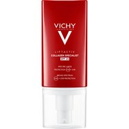 Vichy Liftactiv Collagen Specialist Spf25 Крем за лице против стареене със слънцезащитни филтри срещу бръчки и обезцветяван 50ml