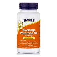 Now Foods Evening Primrose Oil 500mg Хранителна добавка с масло от вечерна иглика 100 Softgels