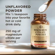 Solgar Magnesium Citrate Powder 108g