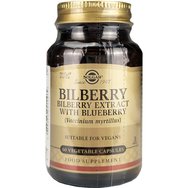 Solgar Bilberry Berry Extract With Blueberry 60veg.caps - Хранителна добавка с екстракт от боровинки за подобряване и укрепване на зрението с антиоксидантни свойства Solgar Bilberry Berry Extract With Blueberry 60veg.caps - Хранителна добавка с екстракт от боровинки за подобряване и укрепване на зрението с антиоксидантни свойства