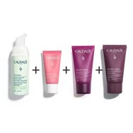 Caudalie PROMO PACK The Caudalie Essentials Bag с 4 продукта с размер Travel за цялостна грижа за лицето, тялото и подарък за тоалетни принадлежности