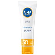 Nivea Sun UV Face Sensitive Sun Allergy Protection Spf50, 50ml