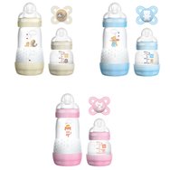 Mam Promo Easy Start Anti-Colic Starter Set Син 0m+, 1 брой, код 655G  Mam Promo Easy Start Anti-Colic Starter Set Син 0m+, 1 брой, код 655G