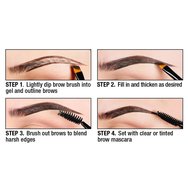 NYX Professional Makeup Eyebrow Gel 10ml - Blonde NYX Professional Makeup Eyebrow Gel 10ml - Blonde