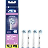 Oral-B Sensitive Clean Toothbrush Heads 4 бр