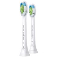 Philips Sonicare W2 Optimal White Replacement Head 2 броя - бяло - Резервни глави за четкане за усъвършенствано почистване, премахване на петна & по-бели зъби Philips Sonicare W2 Optimal White Replacement Head 2 броя - бяло - Резервни глави за четкане за усъвършенствано почистване, премахване на петна & по-бели зъби