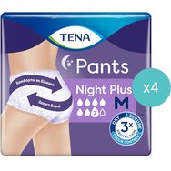 Tena PROMO PACK Pants Plus Night Unisex 48 бр - Medium 80-110cm - Абсорбиращо бельо при тежка инконтиненция Tena PROMO PACK Pants Plus Night Unisex 48 бр - Medium 80-110cm - Абсорбиращо бельо при тежка инконтиненция