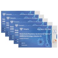 Vazyme PROMO PACK Ag SARS CoV-2 Covid 19 Rapid Self Test  5 бр - Тест за откриване на SARS-Cov-2 антиген в проби от орофарингеален или назофарингеален тампон