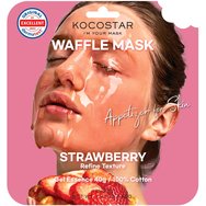 Kocostar Waffle Face Mask Strawberry Refine Texture 1 Парче, Код 5604