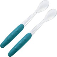 Nuk Easy Learning Soft Feeding Spoon 4m+, 2 Парчета - Сини