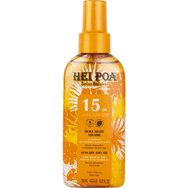 Hei Poa Suncare Monoi Dry Oil Spray Spf15, 150ml - Сухо олио за лице - коса - тяло в спрей със силен аромат на тиаре и слънцезащитен индекс Hei Poa Suncare Monoi Dry Oil Spray Spf15, 150ml - Сухо олио за лице - коса - тяло в спрей със силен аромат на тиаре и слънцезащитен индекс