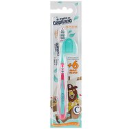 Pasta Del Capitano Junior Soft Toothbrush 6+ Years 1 брой - Червен - Мека детска четка за зъби с ергономична дръжка