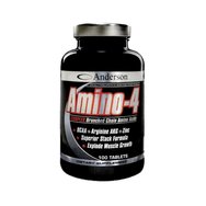 Anderson Amino-4 Complex 100tabs - Аминокиселинна добавка с разклонена верига за покачване на мускули Anderson Amino-4 Complex 100tabs - Аминокиселинна добавка с разклонена верига за покачване на мускули