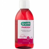Gum Paroex Mouthrinse Интензивен перорален разтвор за намаляване на плаката и грижа за чувствителни венци 300ml Gum Paroex Mouthrinse Интензивен перорален разтвор за намаляване на плаката и грижа за чувствителни венци 300ml
