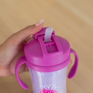 Dr Brown\'s Insulated Straw Cup 12m+, 300ml, Код TC01201 - Розово