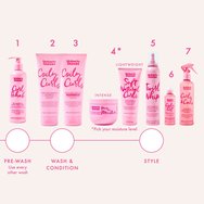 Umberto Giannini Coily Curls Moisture Drench Shampoo Хидратиращ шампоан без сулфати за къдрава коса с букли 250ml
