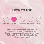 Umberto Giannini Coily Curls Moisture Drench Shampoo Хидратиращ шампоан без сулфати за къдрава коса с букли 250ml