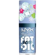 Nyx Professional Makeup Fat Oil Gem Lip Drip Хидратиращ гланц за устни за блясък & защита 4.8ml - 03 Silver Bling Nyx Professional Makeup Fat Oil Gem Lip Drip Хидратиращ гланц за устни за блясък & защита 4.8ml - 03 Silver Bling