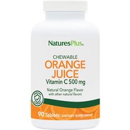 Natures Plus Orange Juice Vitamin C 500mg 90 Chew.tabs