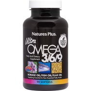 Natures Plus Ultra Omega 3/6/9, 90 Softgels