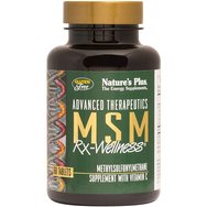 Natures Plus MSM Rx Wellness Формула от органична сяра за добро здраве на косата, ставите и ноктите 60caps