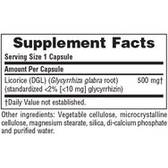 Natures Plus Licorice (DGL) 500 mg Хранителна добавка с екстракт от женско биле с антиоксидантни свойства 60caps
