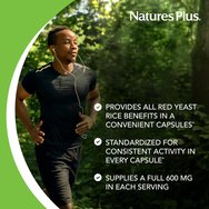 Natures Plus Red Yeast Rice 1200mg, 60caps Natures Plus Red Yeast Rice 1200mg, 60caps