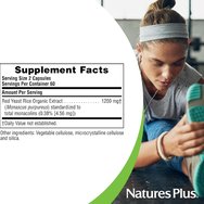 Natures Plus Red Yeast Rice 1200mg, 60caps Natures Plus Red Yeast Rice 1200mg, 60caps