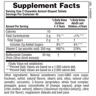 Natures Plus Animal Parade Vitamin C 90tabs Natures Plus Animal Parade Vitamin C 90tabs